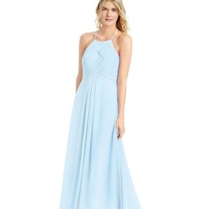 Azazie Ginger Sky Blue Bridesmaids Dress 6